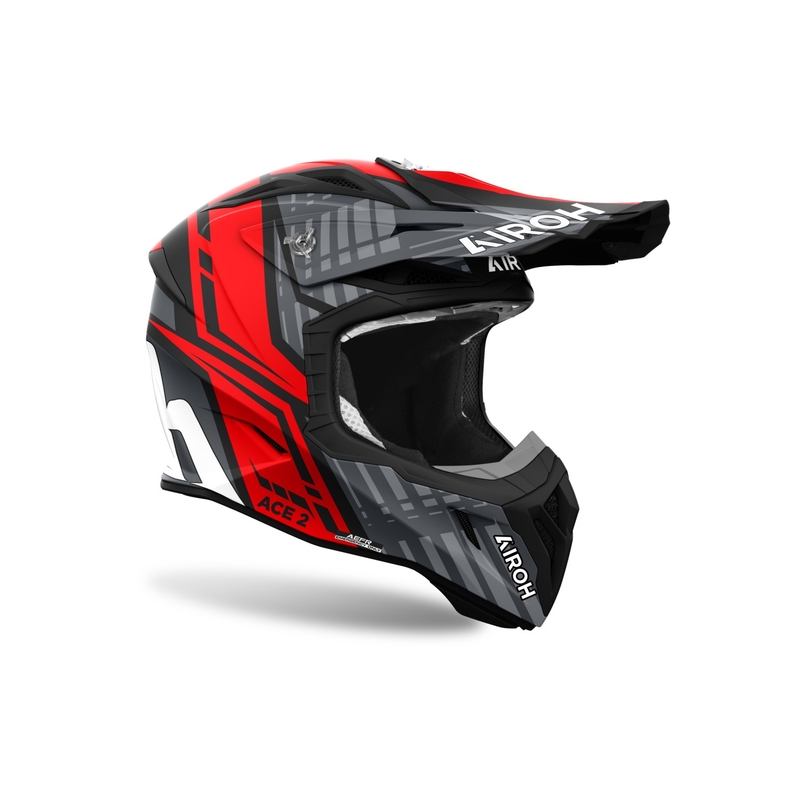 Motokrosa ķivere Airoh Aviator Ace 2 Proud matēti sarkana