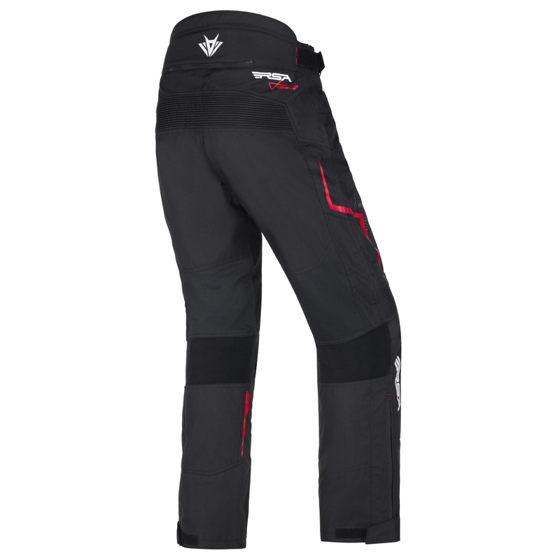 RSA Bolt motocikla bikses melnas-baltas-sarkanas