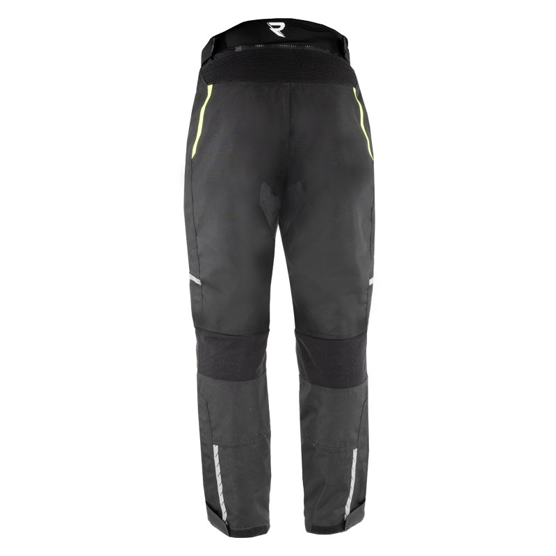 Street Racer Flex EVO moto bikses melnas-fluo dzeltenas