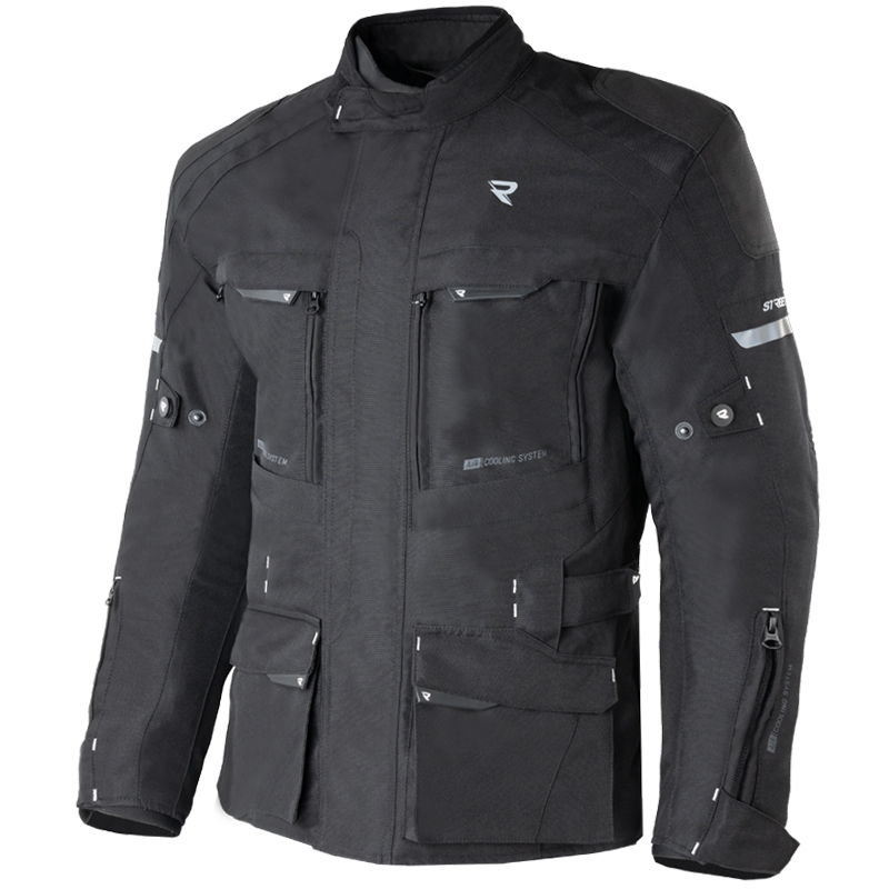 Street Racer Rocket Black Motocikla jaka