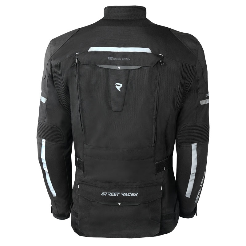 Street Racer Rocket Black Motocikla jaka