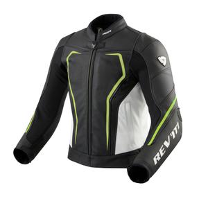 Motocikla jaka Revit Vertex GT black-fluo yellow izpārdošana
