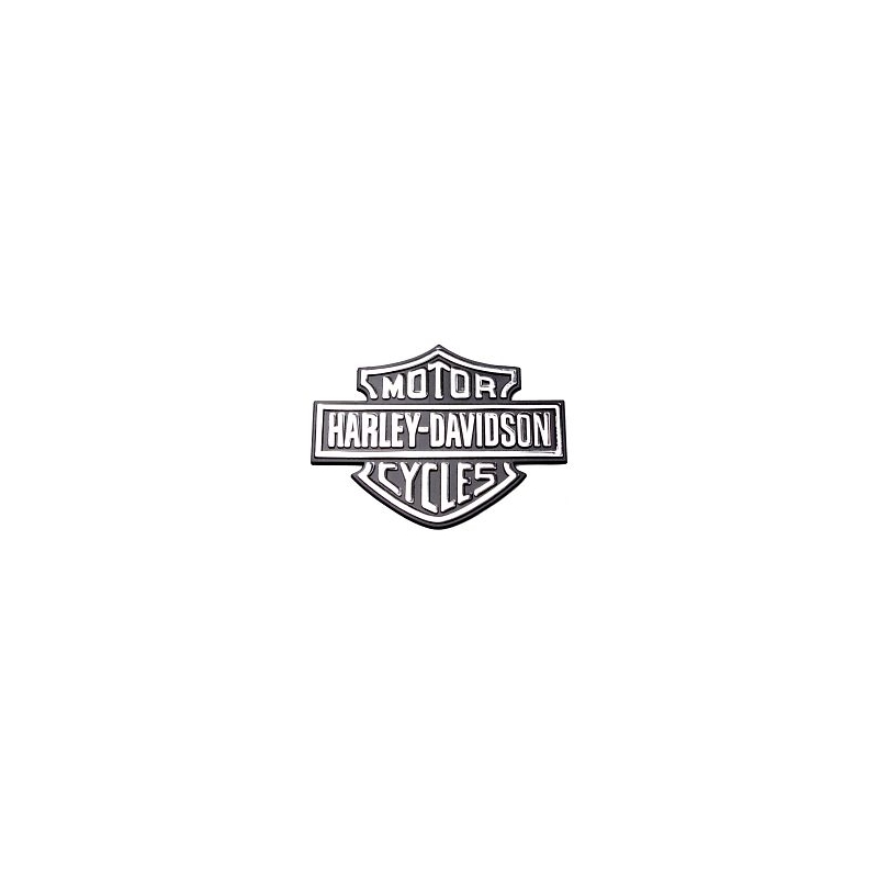 3D samolepka Harley-Davidson chrom