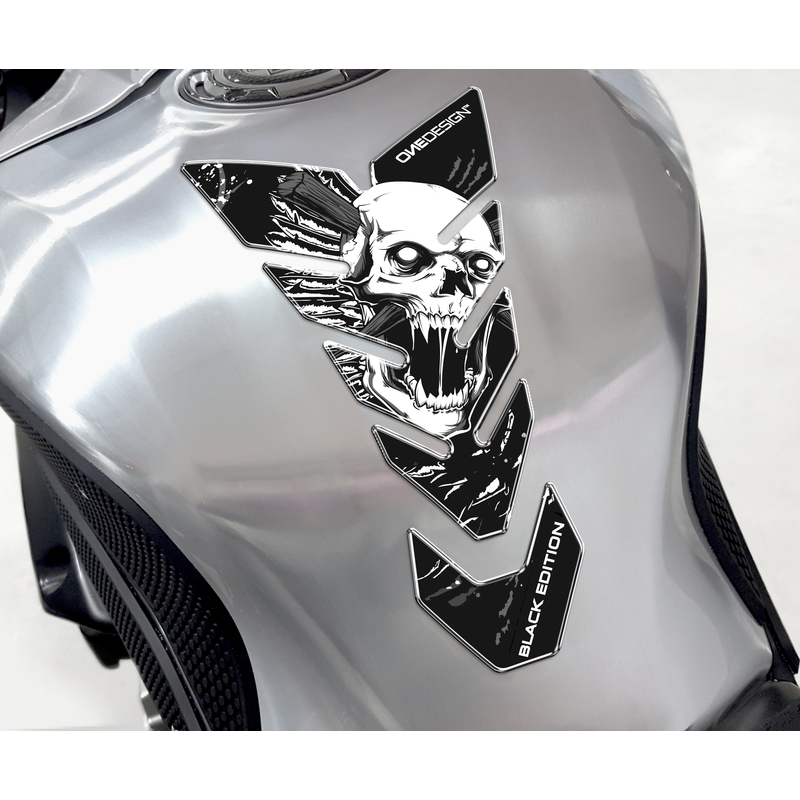 Degvielas tvertnes vāciņš Drukāt - Skull 6