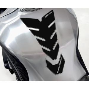 Degvielas tvertnes vāka apdruka - spīdīgi melna