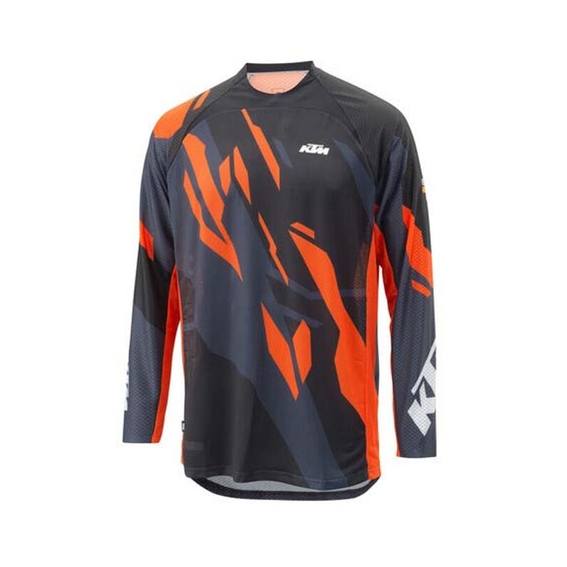Motokrosa krekliņš KTM Gravity-FX Air pelēks-melns-oranžs