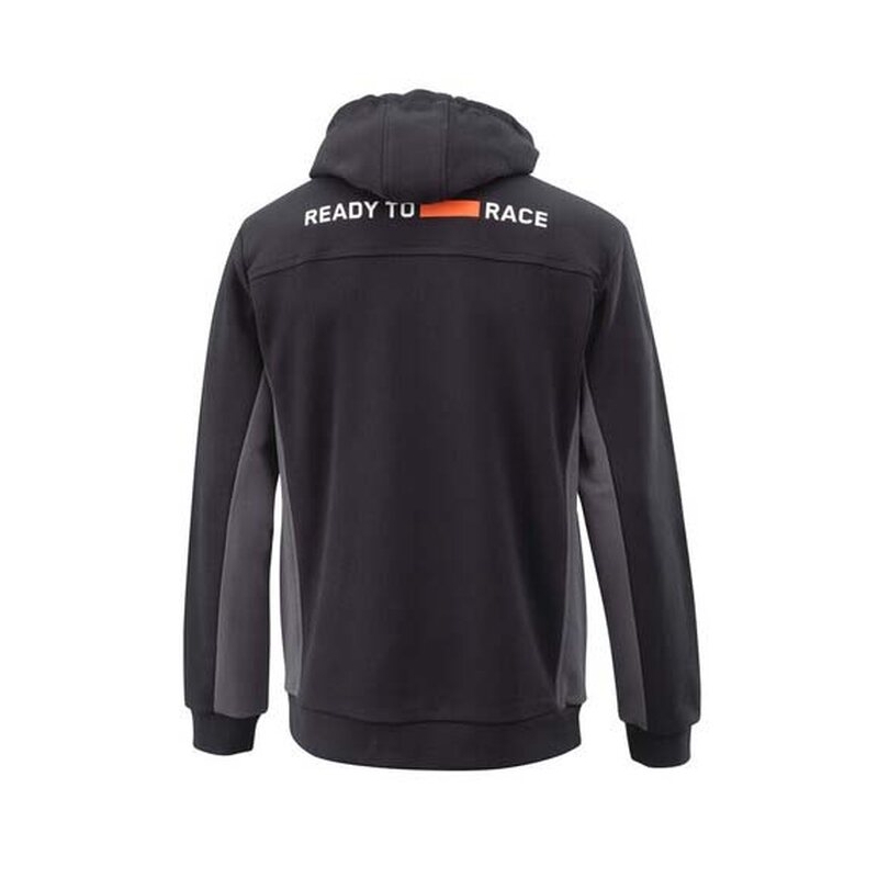 KTM Hoodie melns-oranžs