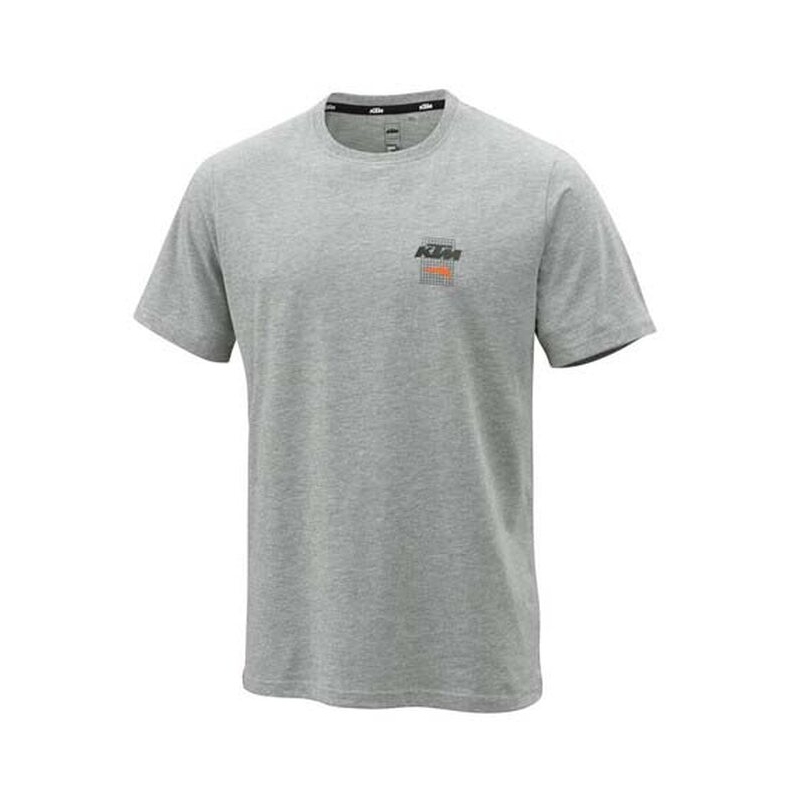 T-krekls KTM Grid Tee pelēks izpārdošana