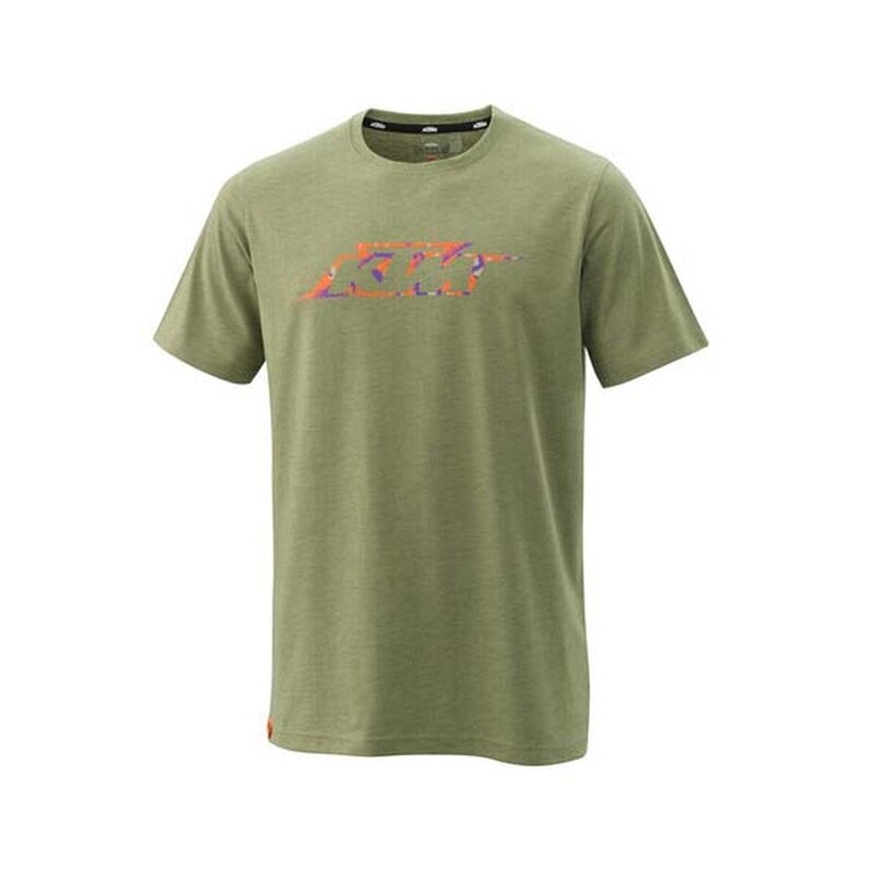 T-krekls KTM Camo Tee zaļš