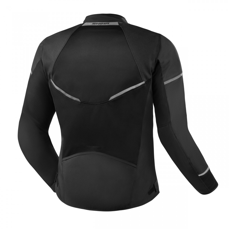 Motocikla jaka Shima X-MESH 2.0 melna