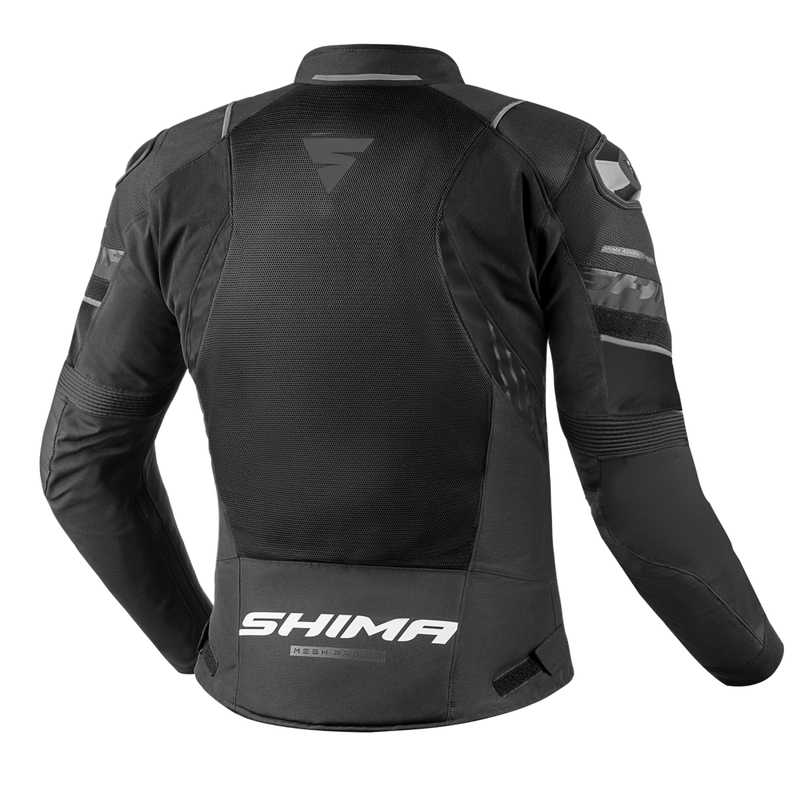 Motocikla jaka Shima MESHPRO 2.0 melna