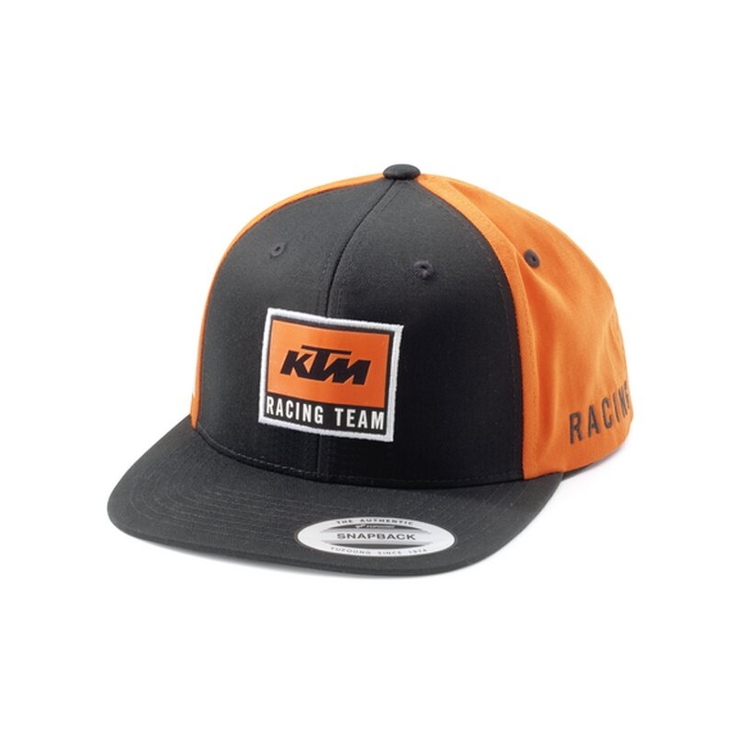 KTM Team Flat Cap OS melna-oranža