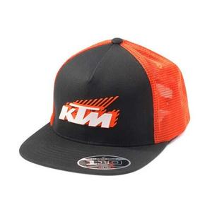 KTM MX Trucker cepure melna-oranža