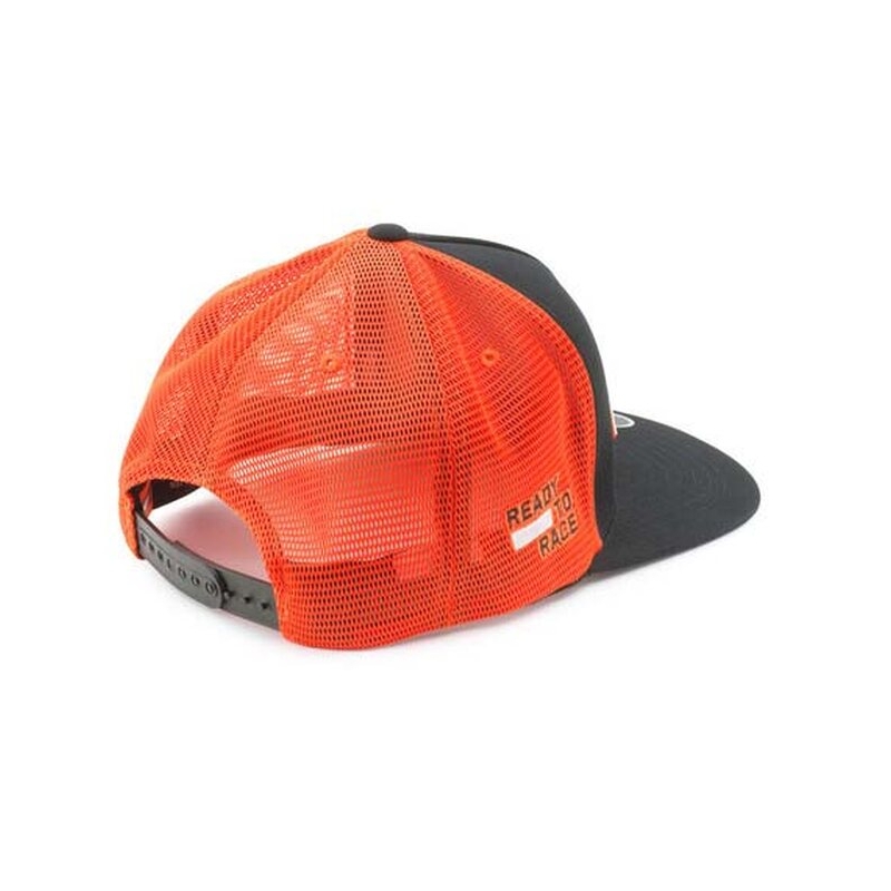 KTM MX Trucker cepure melna-oranža