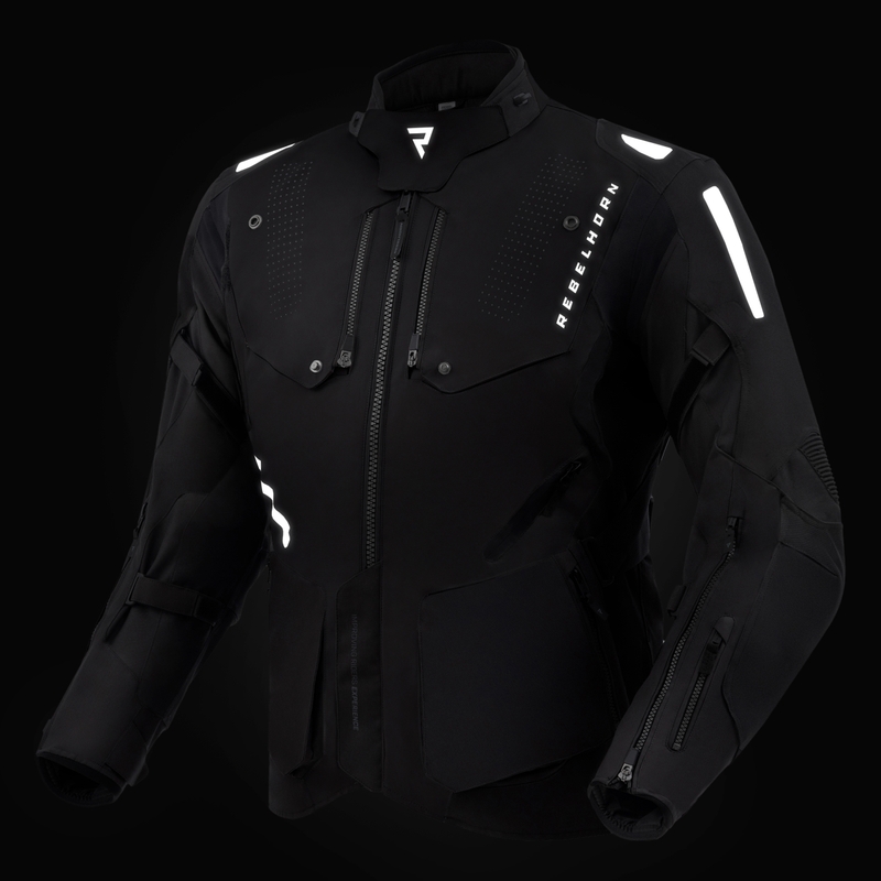 Motocikla jaka Rebelhorn Hiker IV black