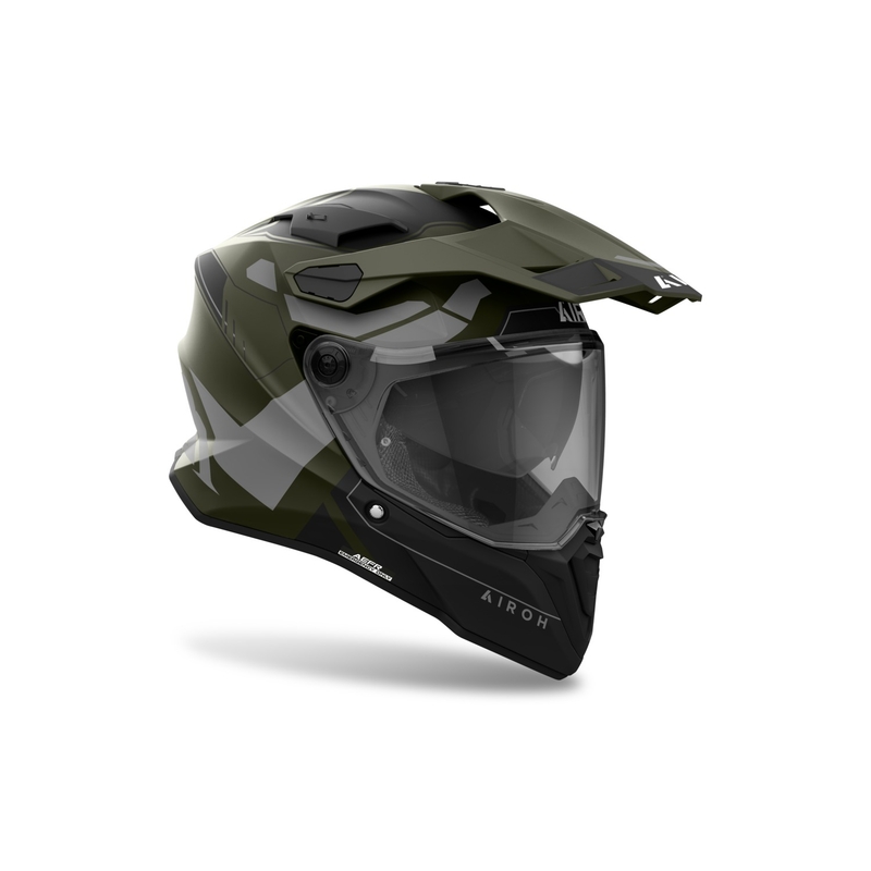 Enduro ķivere Airoh Commander 2 Reveal matēti zaļa