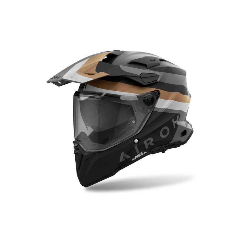 Enduro ķivere Airoh Commander 2 Doom matēta zelta krāsā