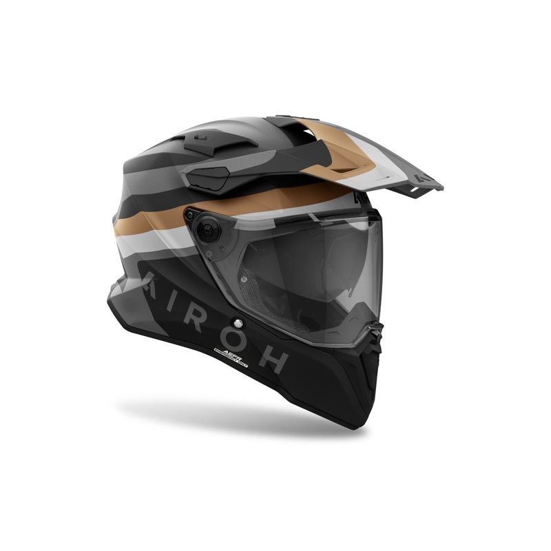 Enduro ķivere Airoh Commander 2 Doom matēta zelta krāsā