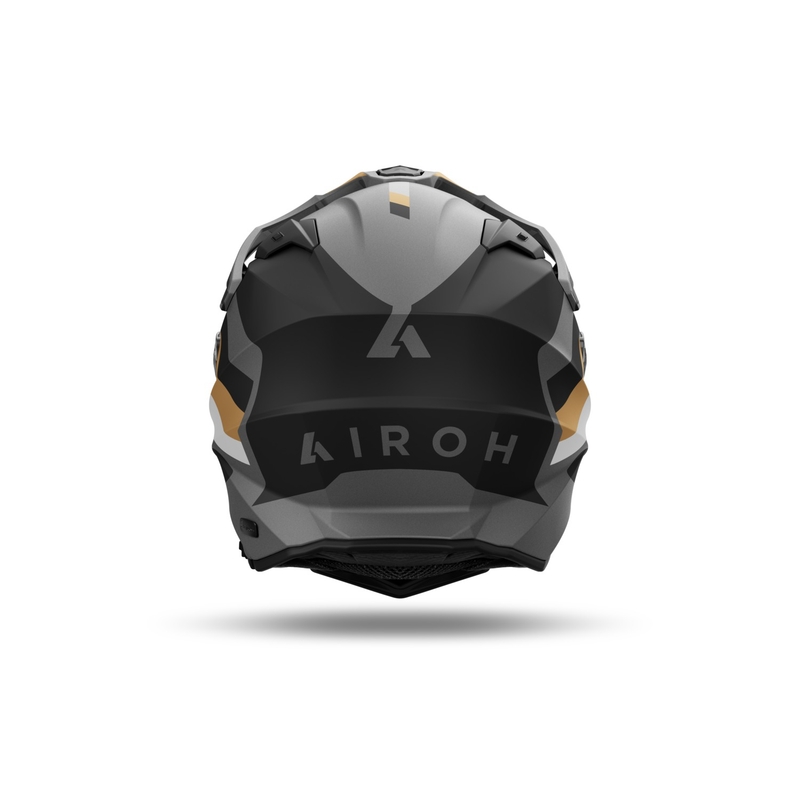 Enduro ķivere Airoh Commander 2 Doom matēta zelta krāsā