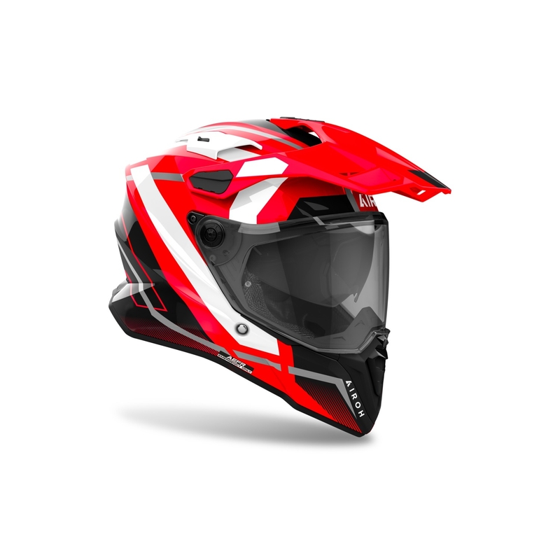 Enduro ķivere Airoh Commander 2 Mavick spīdīgi sarkana