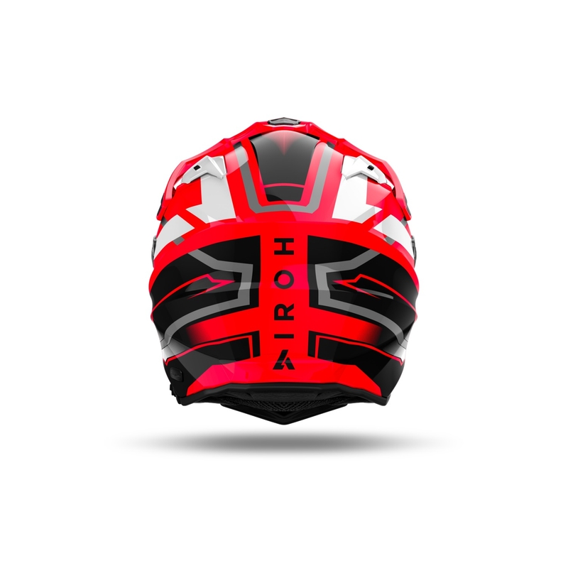 Enduro ķivere Airoh Commander 2 Mavick spīdīgi sarkana