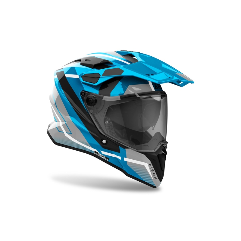 Enduro ķivere Airoh Commander 2 Mavick spīdīgi zila