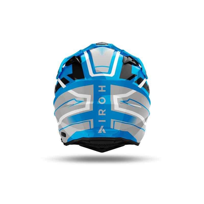 Enduro ķivere Airoh Commander 2 Mavick spīdīgi zila