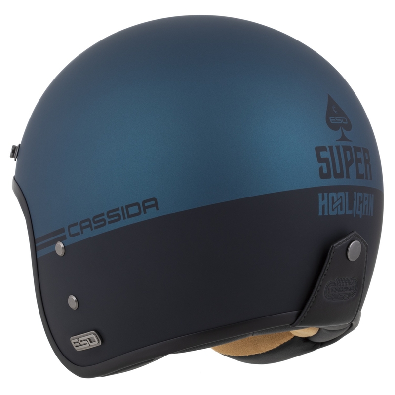 Cassida Eso Super Hooligan Open ķivere melna matēta metāliski zila