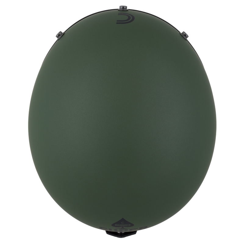 Atvērt ķivere Cassida Ace Super Hooligan melna matēta metāliski zaļa