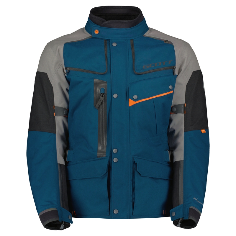 Motocikla jaka SCOTT VOYAGER DRYO blue-grey izpārdošana