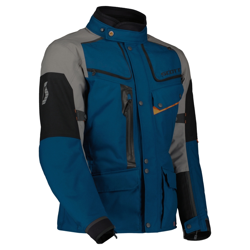 Motocikla jaka SCOTT VOYAGER DRYO blue-grey izpārdošana