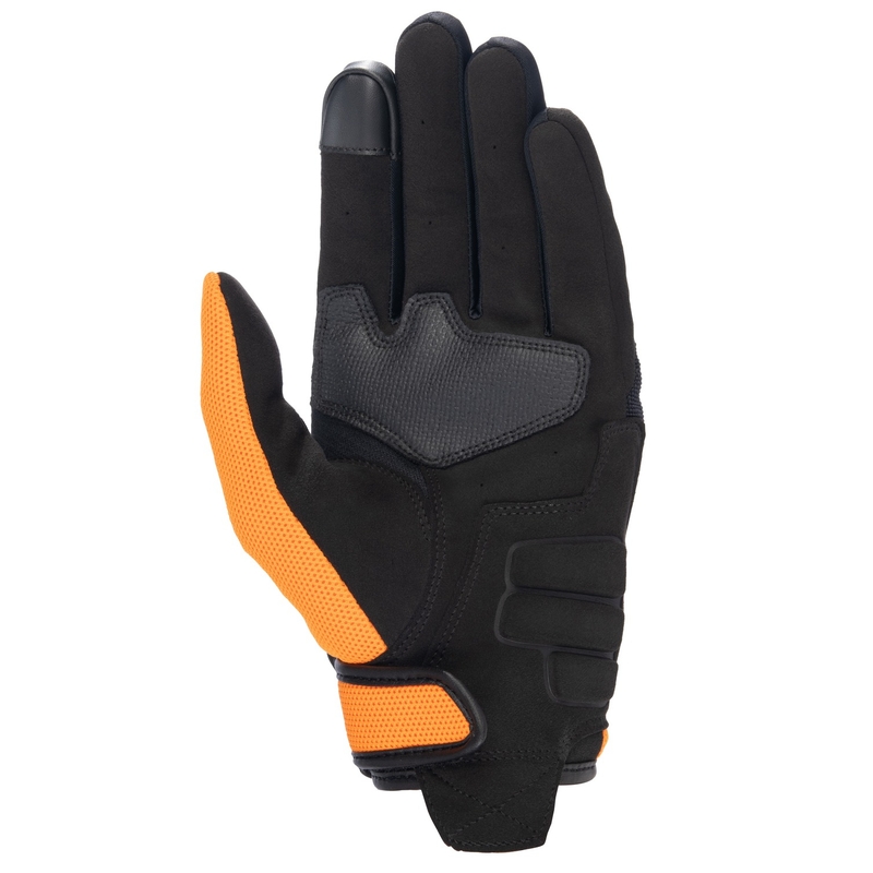 Alpinestars Copper Honda motocikla cimdi melni un oranži