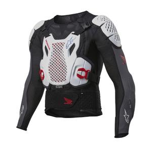 Alpinestars Bionic Plus 2 Honda Collection baltā-zilā-sarkanā-melnā virsbūves aizsarglīdzeklis