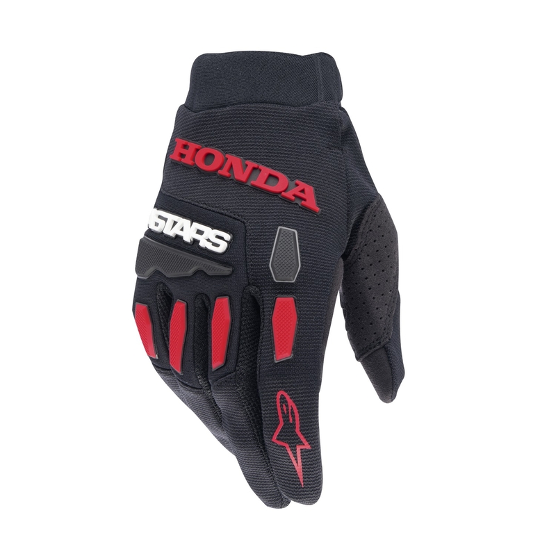 Alpinestars Full Bore Honda motokrosa cimdu kolekcija melns-arkans