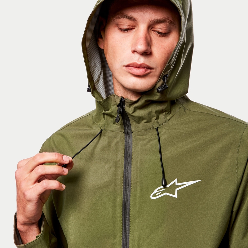 Alpinestars Omni lietus jaka zaļa