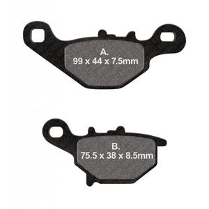 Brzdové destičky EBC