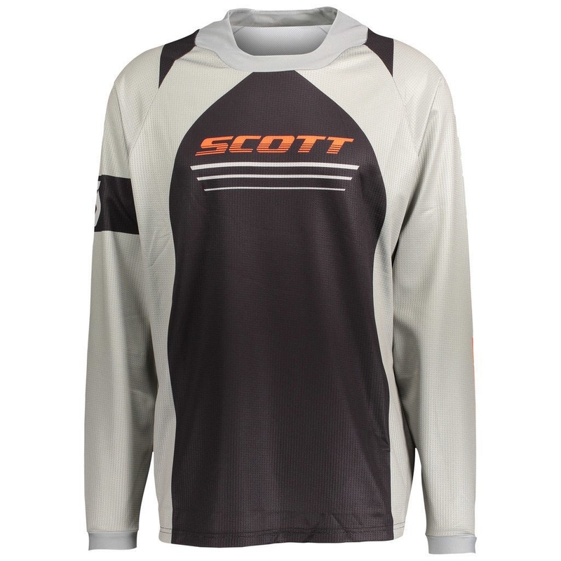 Motokrosa krekliņš SCOTT 350 X-PLORE pelēk-melns
