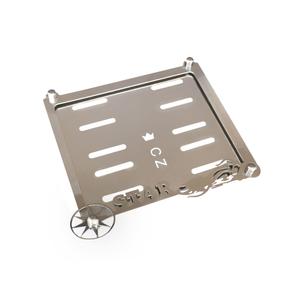 Nerūsējošā tērauda paliktnis zem CZ numura zīmes Star Rider