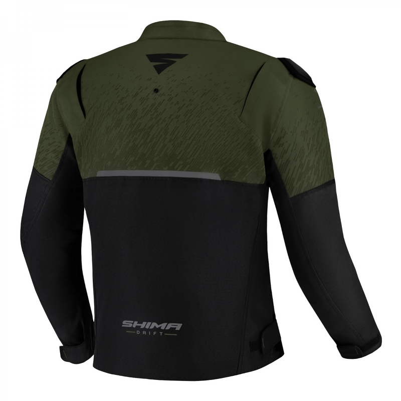 Motocikla jaka Shima Drift khaki-black