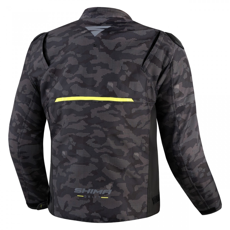 Motocikla jaka Shima Drift camo-black