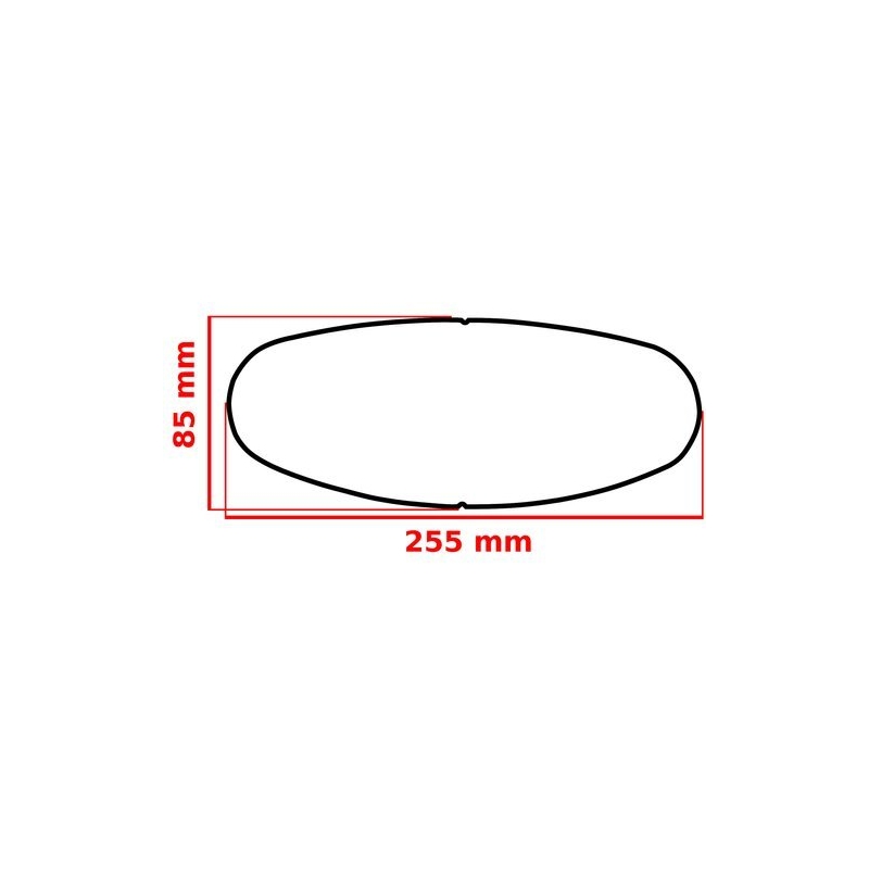 Universāla plēve pret miglošanos integrālām ķiverēm FogCity Easy Fullface Small