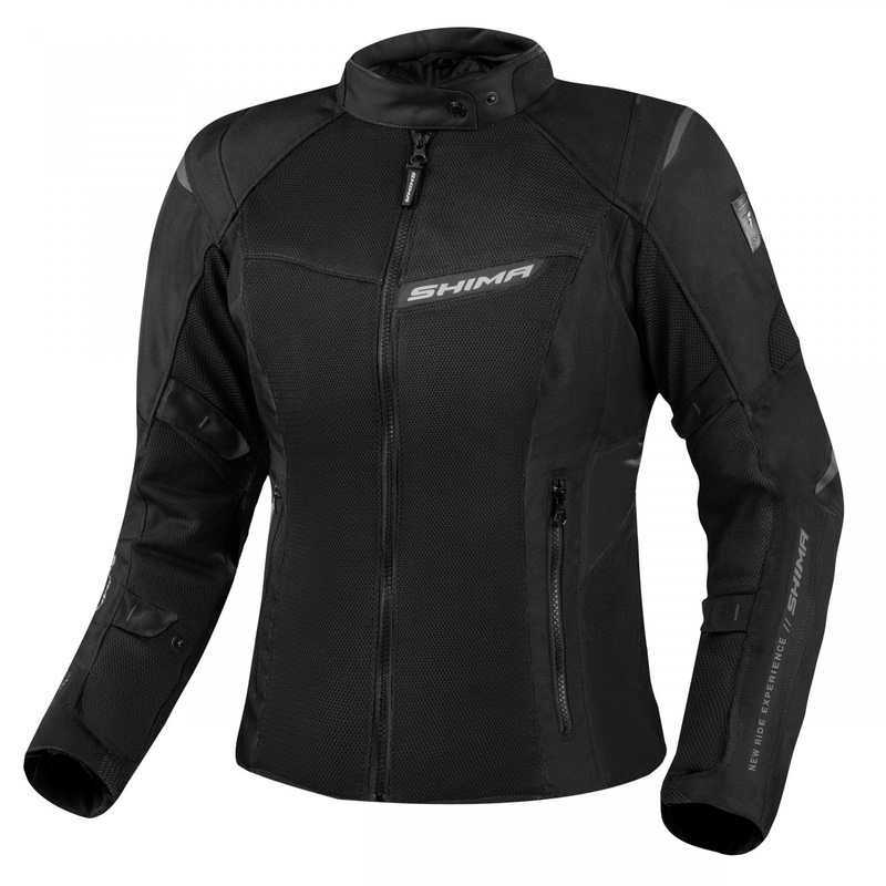 Shima Rush Vent 2.0 Sieviešu motocikla jaka Black