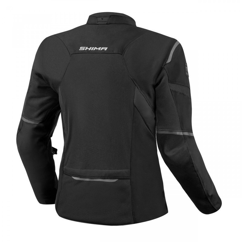 Shima Rush Vent 2.0 Sieviešu motocikla jaka Black