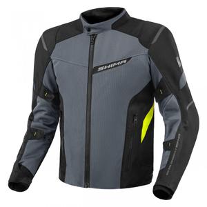 Motocikla jaka Shima Rush Vent 2.0 black-grey-fluo yellow