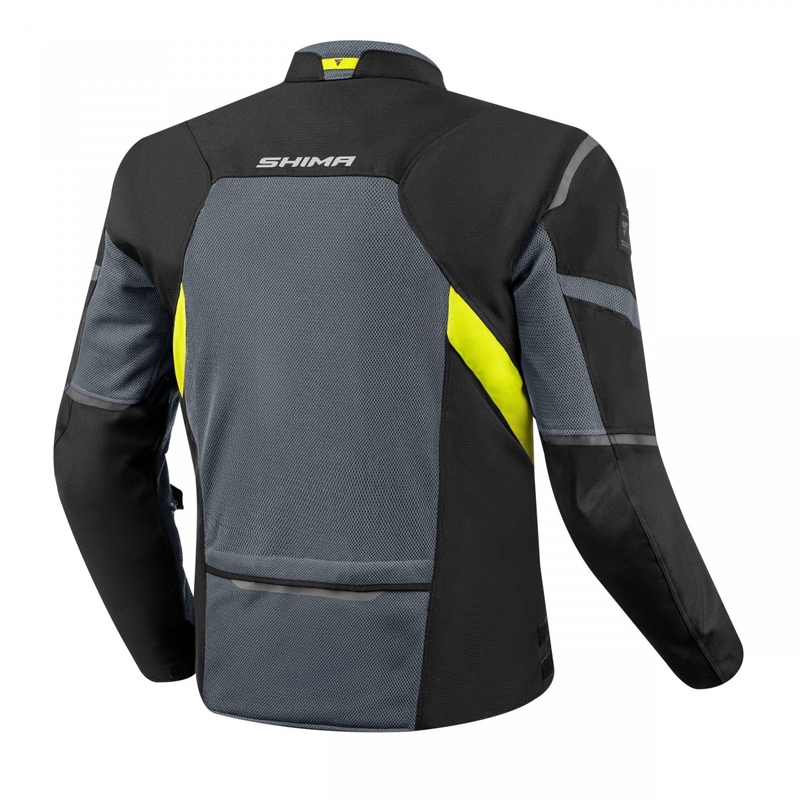 Motocikla jaka Shima Rush Vent 2.0 black-grey-fluo yellow