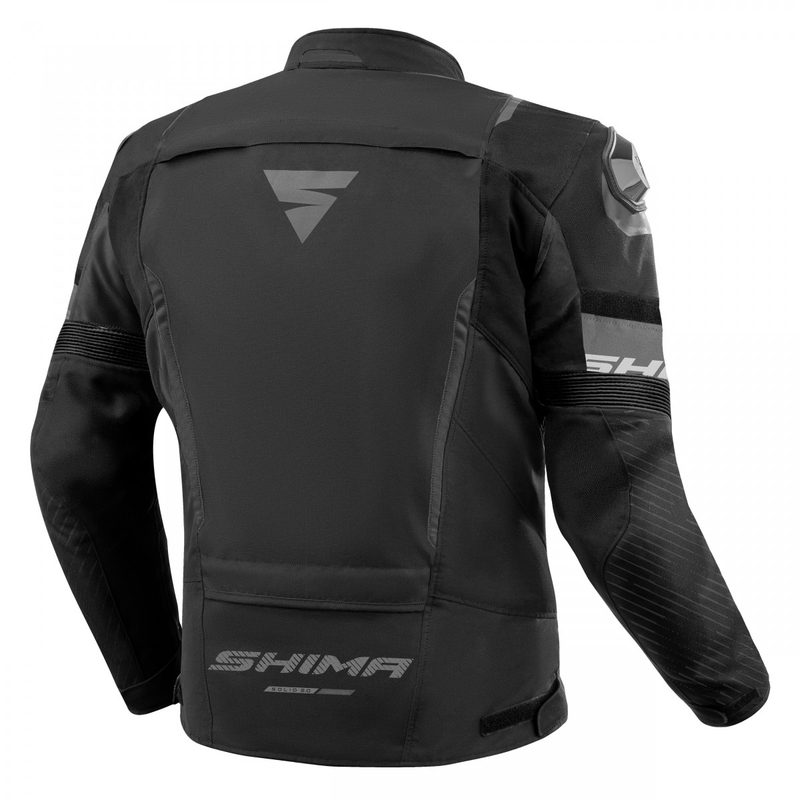 Shima Solid 2.0 motocikla jaka melna