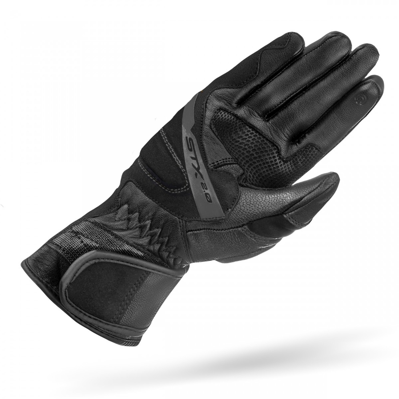 Shima STX 2.0 motocikla cimdi melni