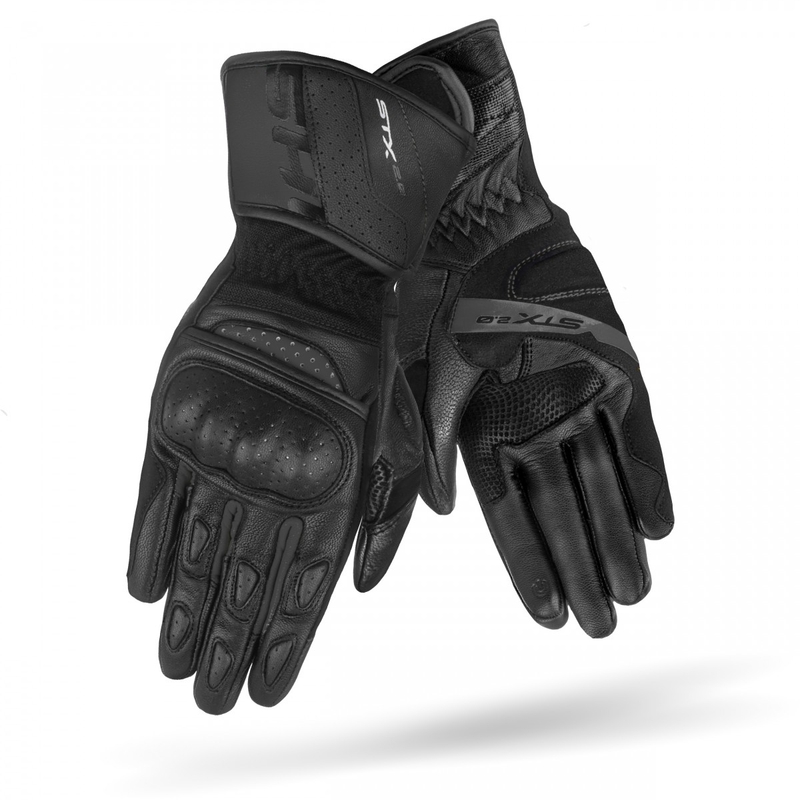 Shima STX 2.0 motocikla cimdi melni