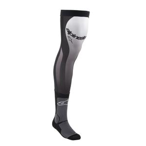 Alpinestars Knee Brace zeķes melnā un baltā krāsā