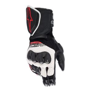 Alpinestars SP-8 Air balti-melni-sarkani motocikla cimdi